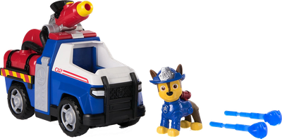 Игровой набор PAW Patrol Пожарные спасатели. Машинка с фигуркой Чейз / 68267