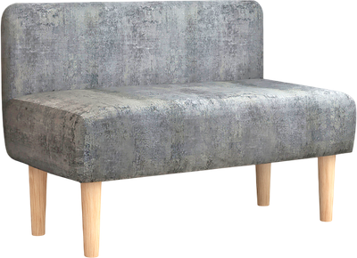 Диван Артём-Мебель Дакота СН 130.24 (серебро)