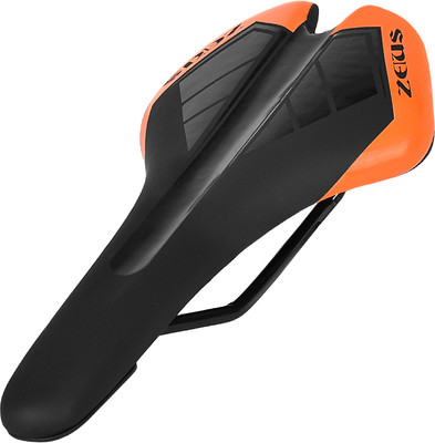 Сиденье для велосипеда ZeuS Z-1014 MTB Sport (черный/оранжевый)