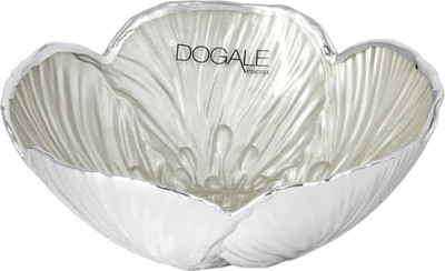 Декоративное блюдо Greggio Dogale Flowers Тюльпан / 51360074 (перламутровый)