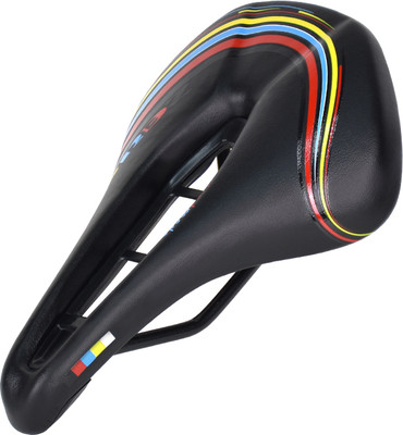 Сиденье для велосипеда ZeuS Z-S50 MTB Sport (черный/радужный)