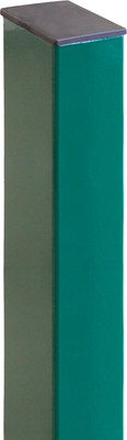Столб для забора Grand Line 60x40x1.2x2000 RAL 6005 (зеленый)