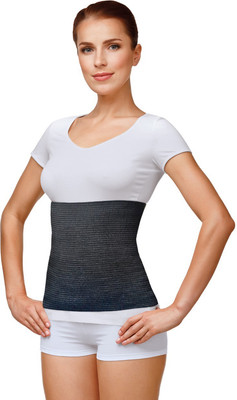 Корсет ортопедический грудопоясничный Польза Эластичный (р.1, черный)