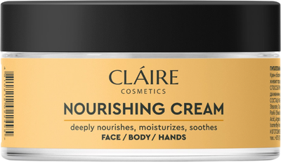Крем для лица Claire UnC Питательный для лица, тела и рук (200мл)