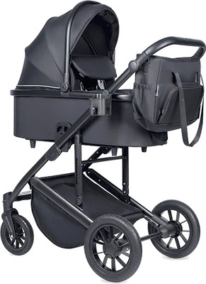 Детская универсальная коляска Farfello 2в1 Solo Duo Comfort / SOLO-3 (черный)