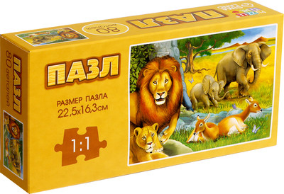 Пазл Puzzle Time Обитатели саванны / 9178184