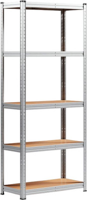 Стеллаж металлический BONUS 180x75x35 пять полок / BS18075355L0 (цинк)
