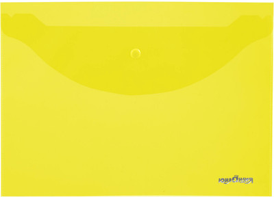 Папка-конверт Юнландия 228668 (желтый)