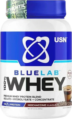 Протеин USN Blue Lab Whey (908г, мокачино)