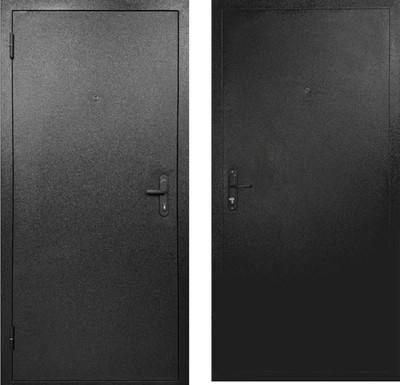 Входная дверь Форпост Базис 86x207 (левая, антик темно-коричневый)