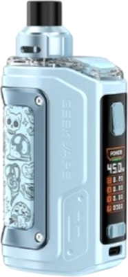 Электронный парогенератор Geekvape H45 Aegis Hero 2 (серо-голубой)