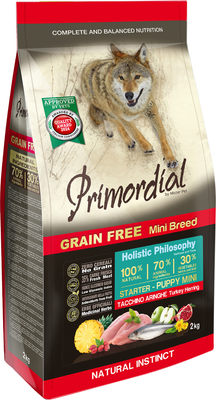 Сухой корм для собак Primordial Dog Puppy Starter Mini / MSP7702 (2кг)