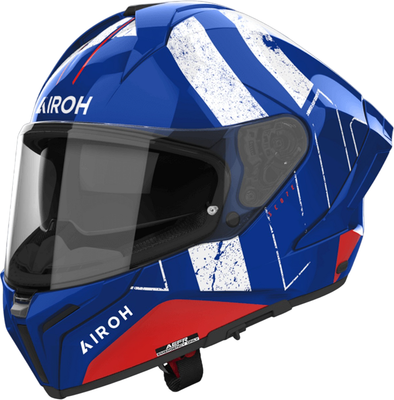 Мотошлем Airoh Matryx Scope MXS55-M (M, синий/красный глянец)