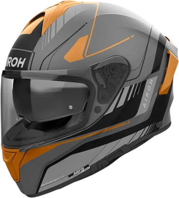 Мотошлем Airoh Spark 2 Chrono SP2C32-M (M, оранжевый глянец)