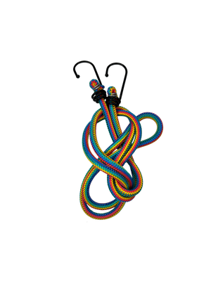 Фиксатор багажа Мегакорд 8мм / 010646 (1м, радужный)