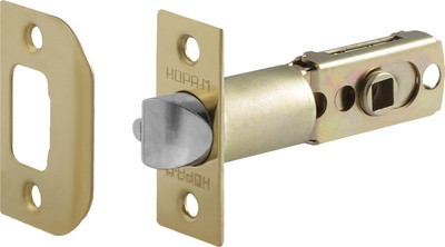 Защелка врезная Нора-М 60-70мм (матовое золото Есо)