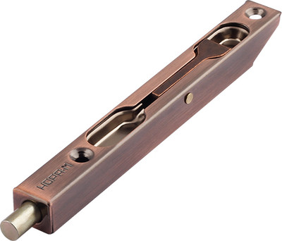 Шпингалет торцевой Нора-М Ригель 5 1/2" (старая медь)