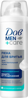 Пена для бритья Dove Men+Care для чувствительной кожи (200мл)