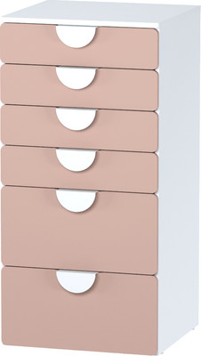 Комод Mebelain Пикси 6 ящиков (мечтательный пион)