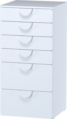 Комод Mebelain Пикси 6 ящиков (робкий подснежник)