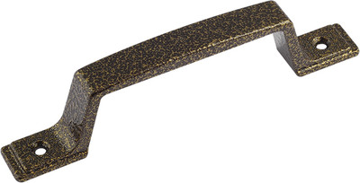 Ручка дверная Нора-М РС-80мм (старая бронза)