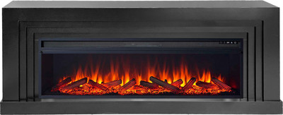 Каминокомплект Смолком Galaxy V60 Vision 60 LOG LED (серый графит/черный)