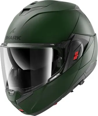Мотошлем Shark Helmets Oxo Blank Mat / HE8701E-G02-L (L, зеленый матовый)