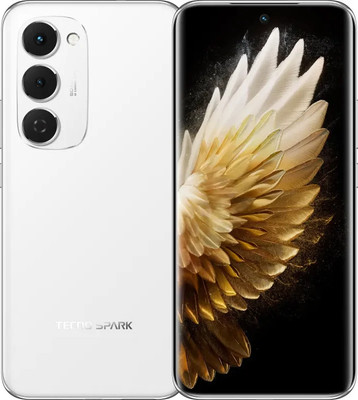 Смартфон Tecno Spark 40 Pro+ 8GB/256GB (белая аврора)
