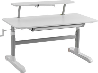 Парта Yoka YT-11 Slame 120 (белый/серый)