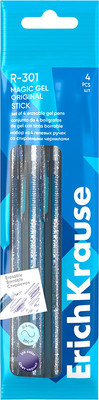 Набор гелевых ручек Erich Krause R-301 Magic Gel Stick Original / 63140 (4шт)