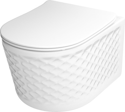 Унитаз подвесной Roxen Vine 530225-01 Rimless Soft Close NC