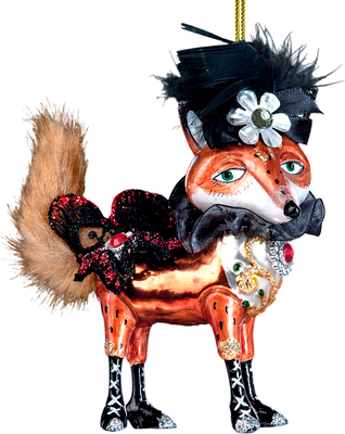 Елочная игрушка Erich Krause Decor. Лисичка Кабаре / 38655