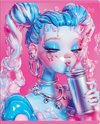 Тетрадь BG Расплавленный / Т5ск48_вл_к_тф 64170 (48л, клетка, выборочный лак)