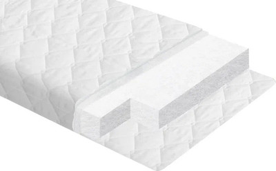 Матрас в кроватку INDIGO Baby Line большой микрофибра (светлый)