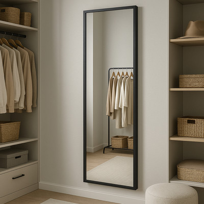 Зеркало Emze 160x50 / DK.160.50.CHE (черный)