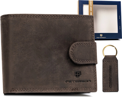 Портмоне Peterson PTN SET-M-1549L-CHM (коричневый)