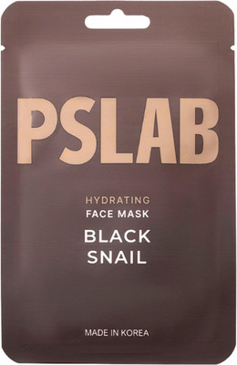 Маска для лица тканевая Pslab Black Snail Питательная (23мл)