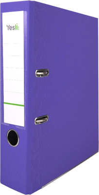 Папка-регистратор Yesli Эко 75мм / YL75OS9133 (фиолетовый, разборная)