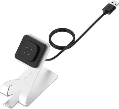 Зарядная док-станция для умных часов Bingo Google Pixel Watch 2/3/FITBIT Ace LTE/Versa 3/4/Sense 1/2 (белый)