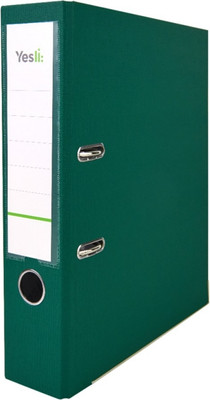 Папка-регистратор Yesli Эко 75мм / YL75OS5425 (зеленый, разборная)