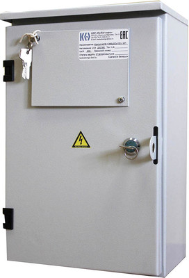 Корпус металлический КасКад Энерго ЩУЭ-1-365х230х150 IP 54 c монтажной панелью / 000017