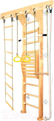 Детский спортивный комплекс Kampfer Wooden ladder Maxi Wall (натуральный/белый, стандарт)