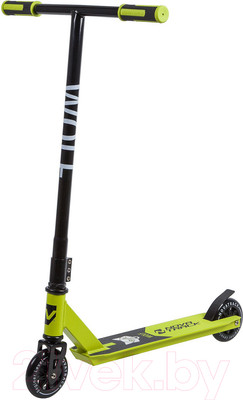 Самокат трюковый Novatrack Wolf EL 110P.WOLF.BGN9
