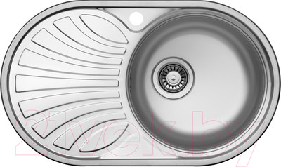 Мойка кухонная Ukinox Фаворит FAD760.470 T6K 1R