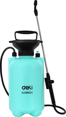Опрыскиватель помповый Deli EDL581105A (5л, голубой/черный)