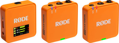 Радиосистема микрофонная Rode Wireless GO III Orange