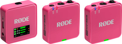 Радиосистема микрофонная Rode Wireless GO III Pink