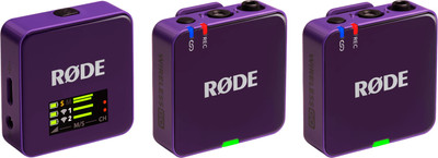 Радиосистема микрофонная Rode Wireless GO III Purple