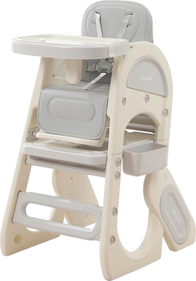 Стульчик для кормления UNIX Kids Трансформер Cloud 3в1 / PHCCLOUD3IN1GY (серый)