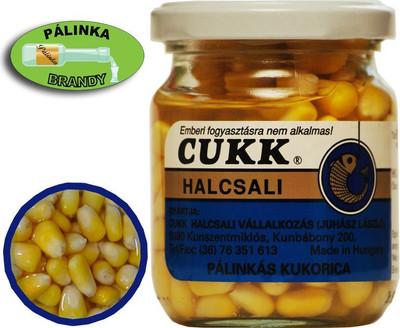 Насадка рыболовная CUKK Кукуруза в сиропе сладкая Бренди / 4844 (220мл)